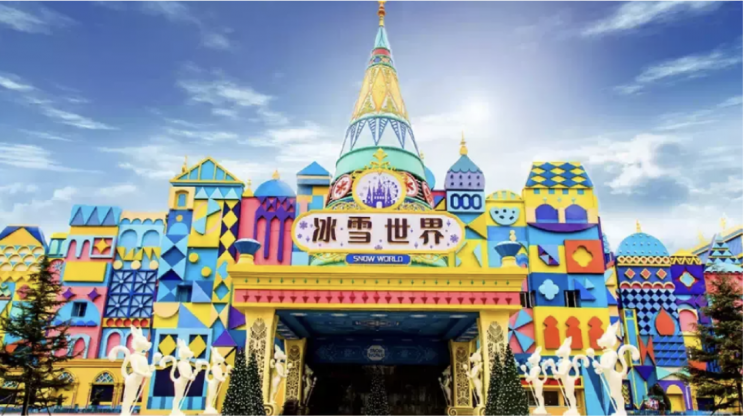 银基冰雪世界，上榜2021-2022冰雪季华中地区最受欢迎景区TOP10，排名第二